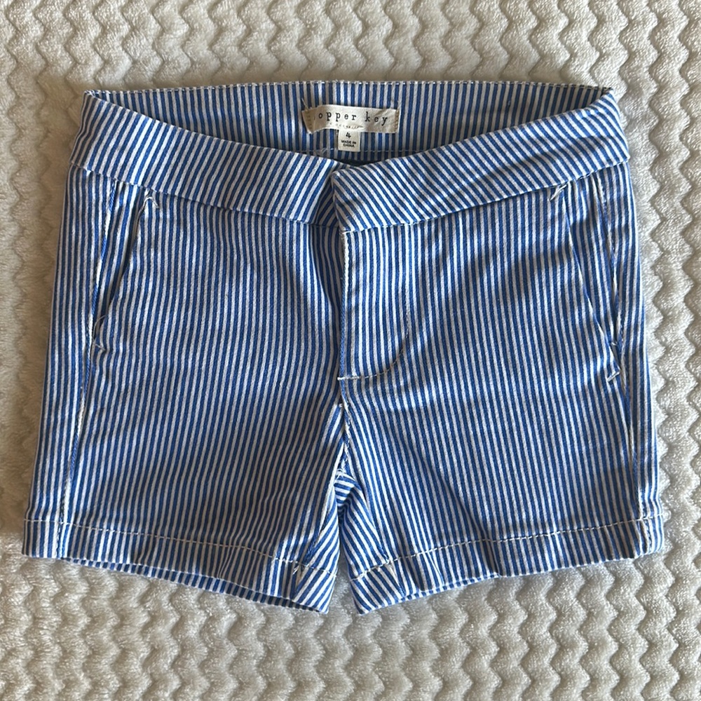 striped shorts